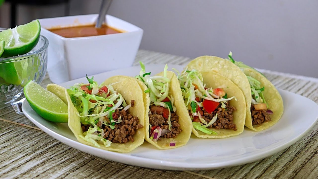 Como Hacer Tacos de Carne Molida a Mi Gusto