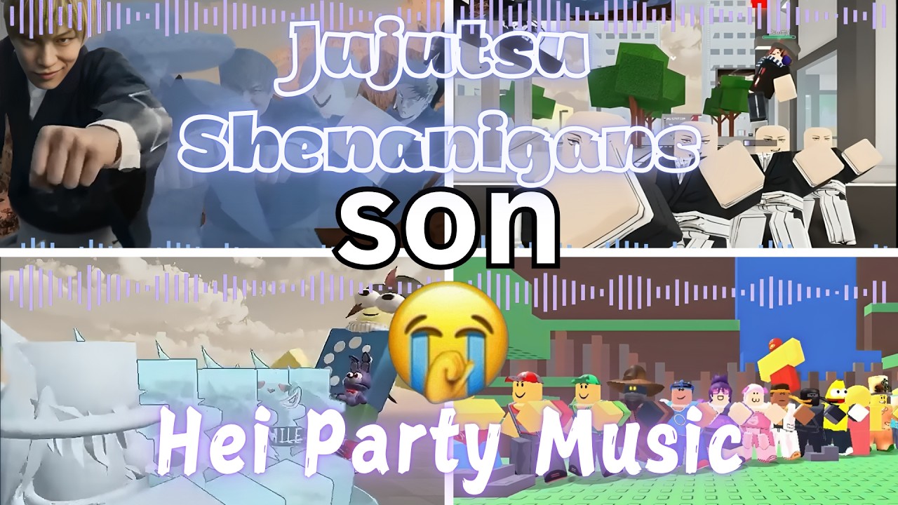Jujutsu Shenanigans Hei Party Emote Theme (Full Music) #jjs #emote #naoya #music