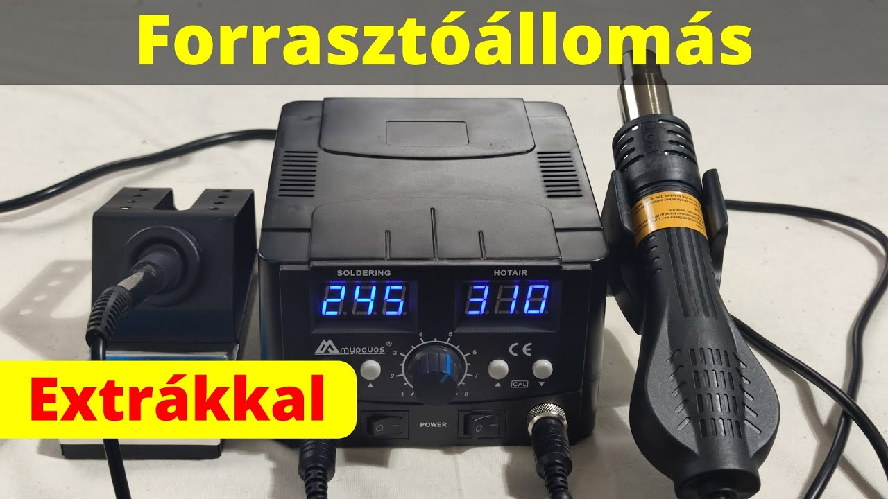 Forrasztóállomás - Extrákkal
