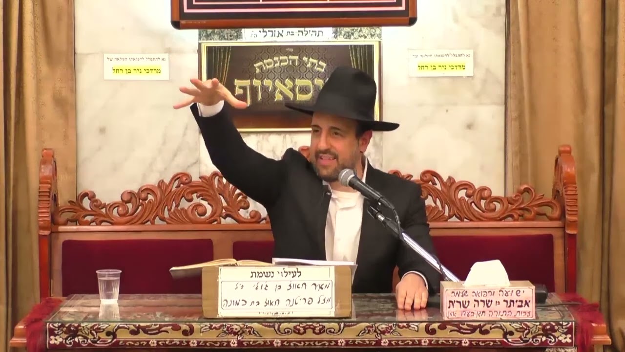 הרב מאיר אליהו   פרשת תרומה