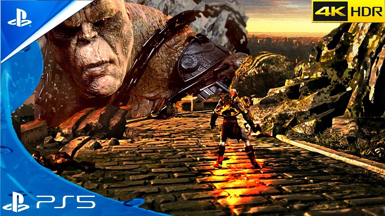 Kratos vs Cronos en modo CAOS (PS5) /GOW 3 REMASTERED 4K 60 FPS HDR / ULTRA GRAPHICS
