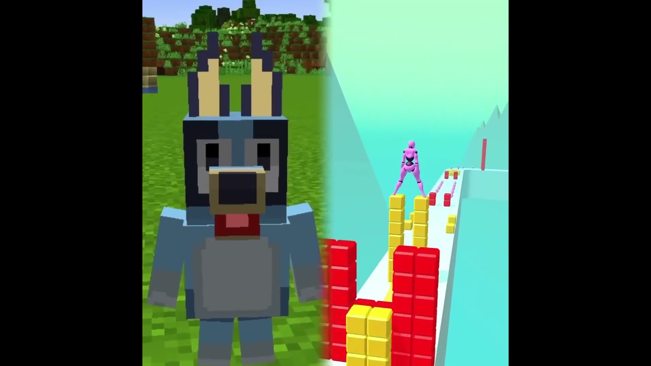 MIKECRACK O BLUEY EN MINECRAFT 