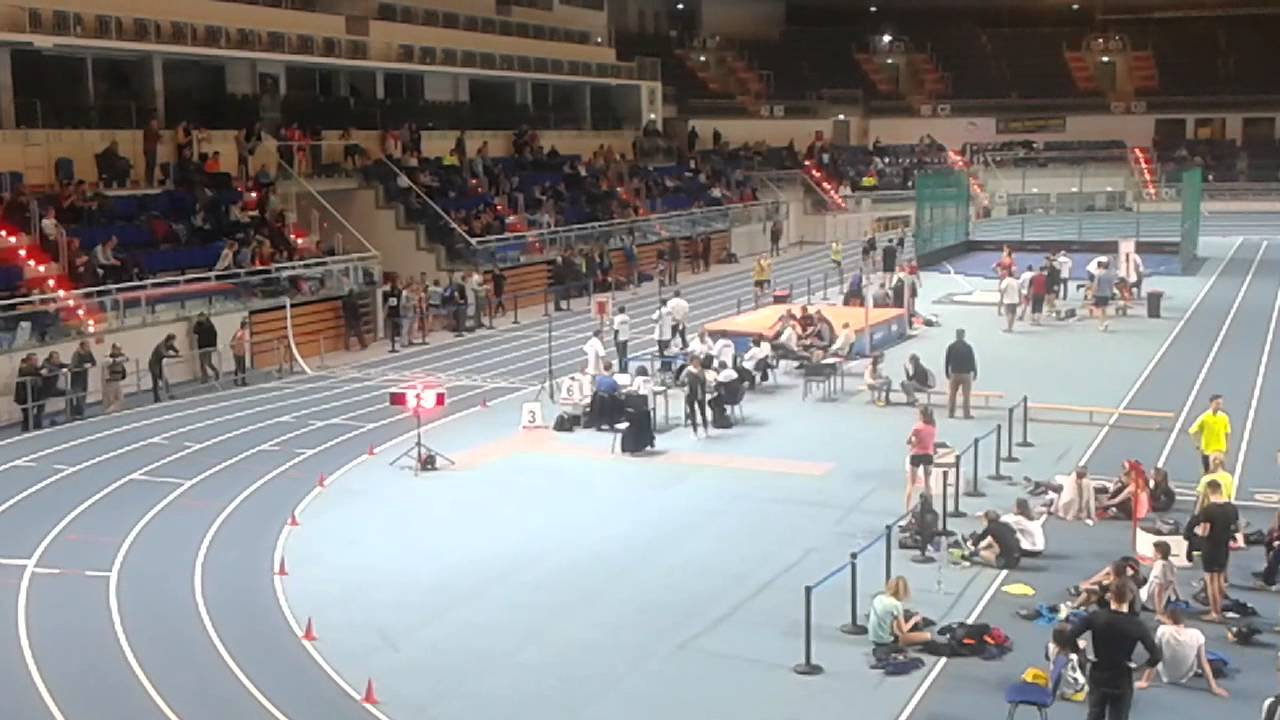 Ogólnopolski Halowy Mityng w Toruniu 16.01.2016 600m 1/6 seria