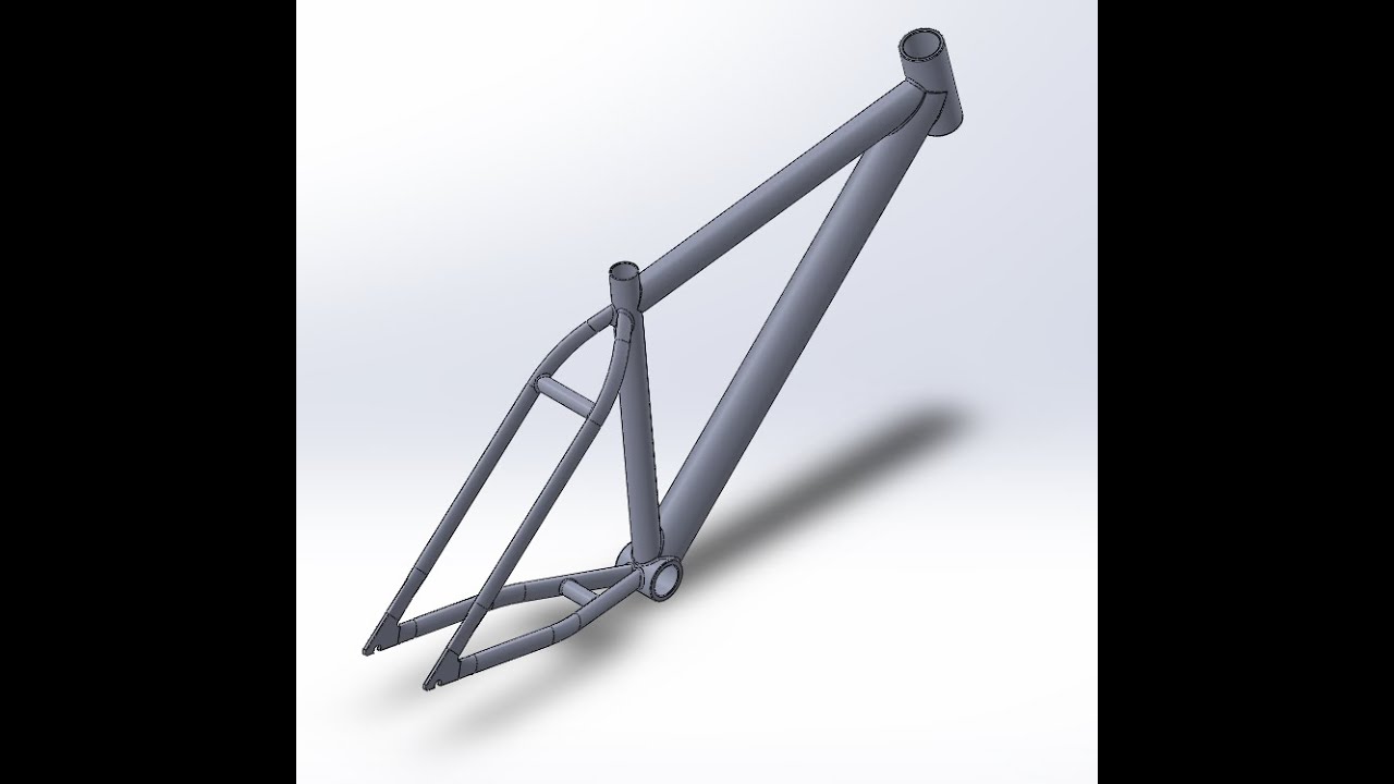 Bisiklet Şasi - Bicycle Frame Chassis (Solidworks)