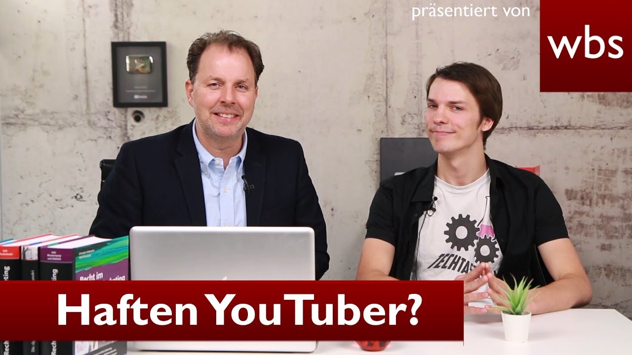 Haften YouTuber f&uuml;r Videoinhalte? - Mit Techtastisch | Rechtsanwalt Christian Solmecke