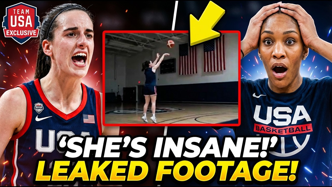 LEAKED FOOTAGE: Caitlin Clark DOMINATES Team USA Practice!