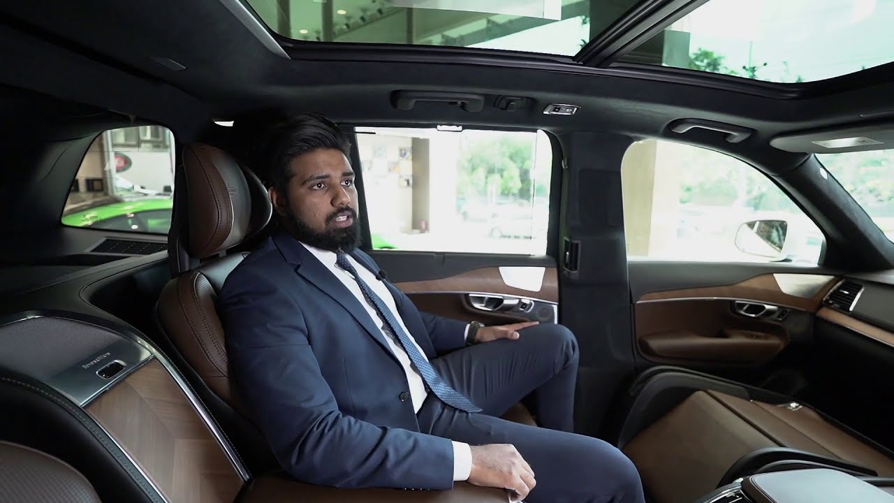 Volvo XC90 Lounge - A 3 seater luxurious SUV. Is it better than the Range Rover Vogue?