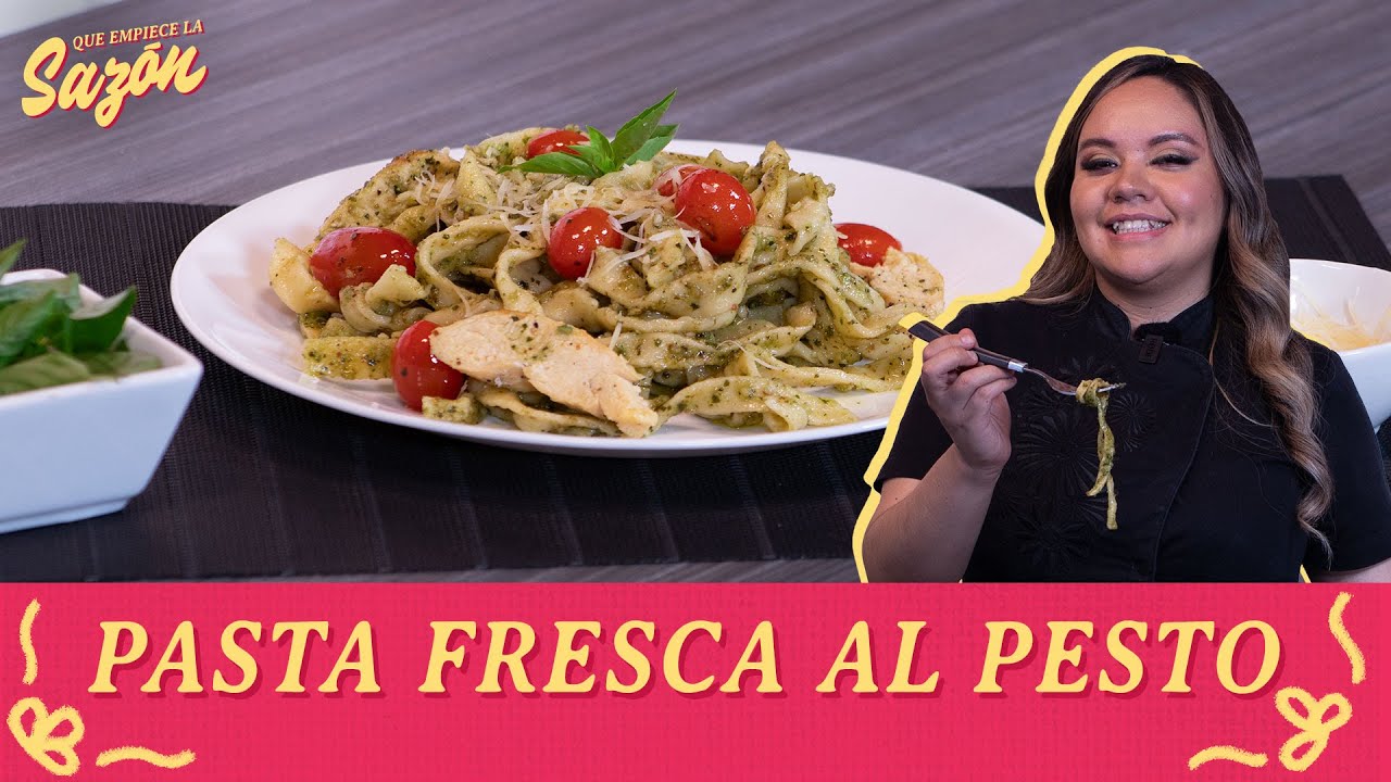 Cómo hacer pasta al pesto desde cero | Cocina Delirante