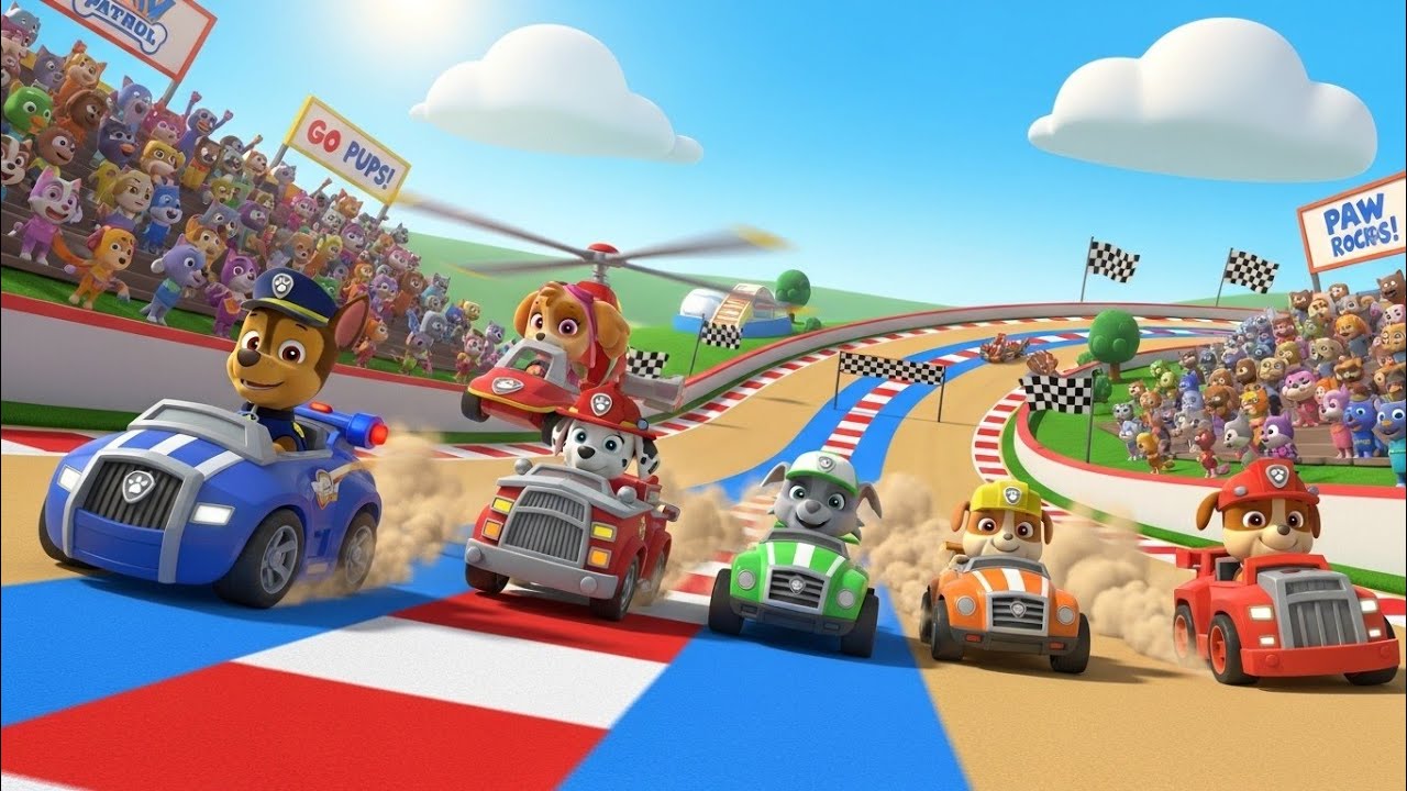 Title:🐶 Paw Patrol Poem for Kids | No Job Too Big, No Pup Too Small! 🌈