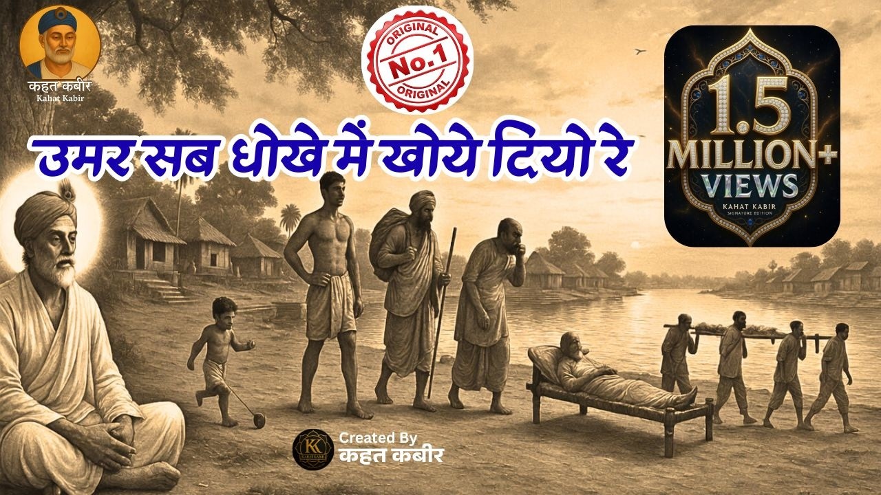 उमर सब धोखे में खोये दियो रे | UMAR SAB DHOKE ME KHOYE DIYO RE I Kabir Das Ji Bhajan | Kabir Ke Dohe