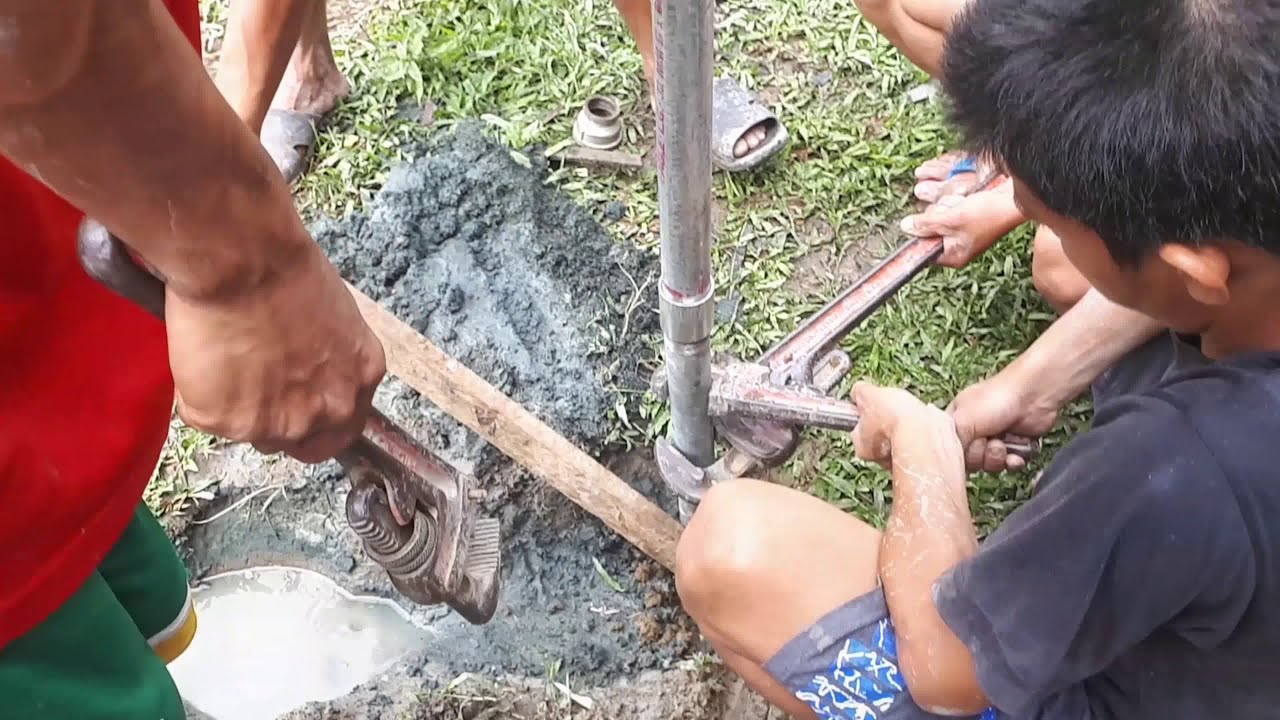 WATER DEEP WELL DRILLING | Paano magbaon ng tubo