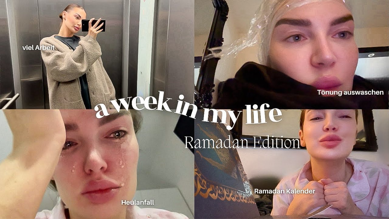 RAMADAN beginnt, Therapie, Heulanfall, Tönung auswaschen, Buchrezension uvm. - XXL Ramadan VLOG