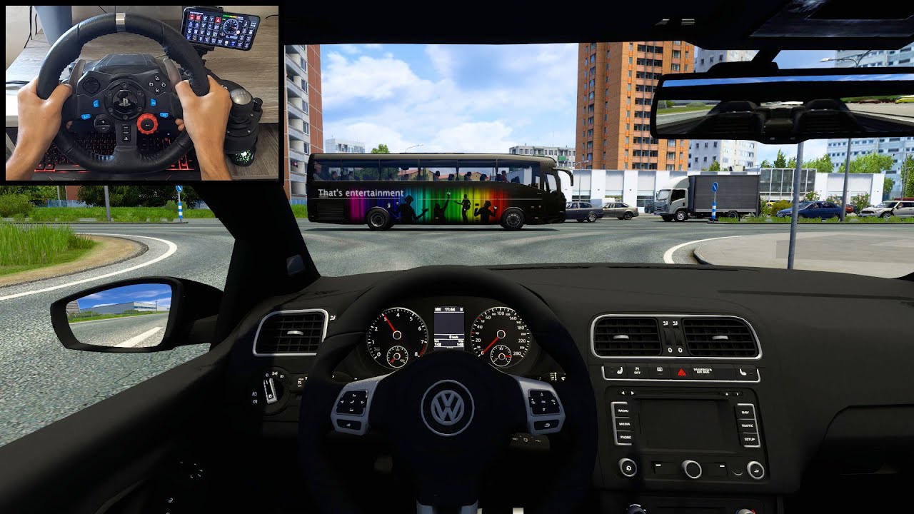 Volkswagen Polo GTI Mk5 - Euro Truck Simulator 2 | Logitech G29 Steering Wheel + Shifter