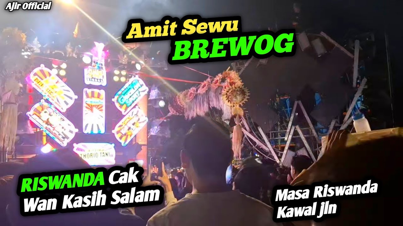 RISWANDA LEWAT DEPAN BREWOG, KASIH SALAM DULU, Karnaval Sidomulyo jember