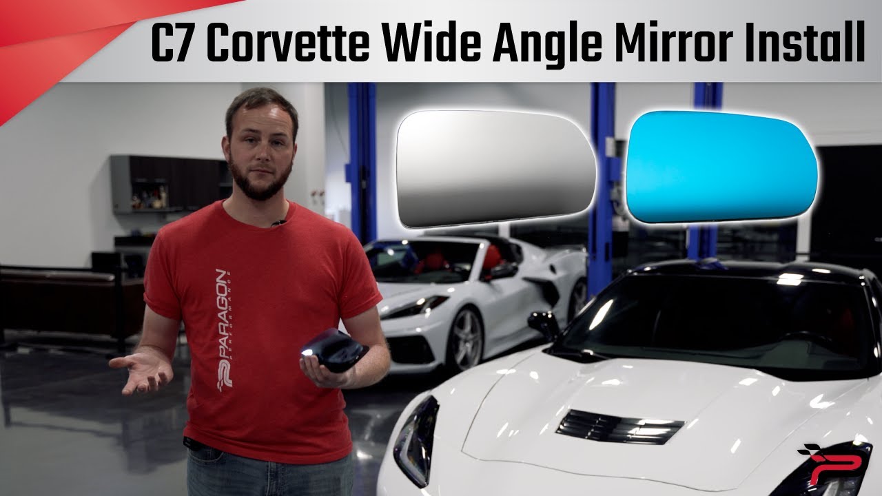 C7 Corvette Wide Angle Convex Mirrors - Paragon Performance