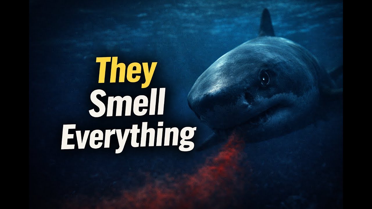 How Sharks Can Smell Blood From Miles Away