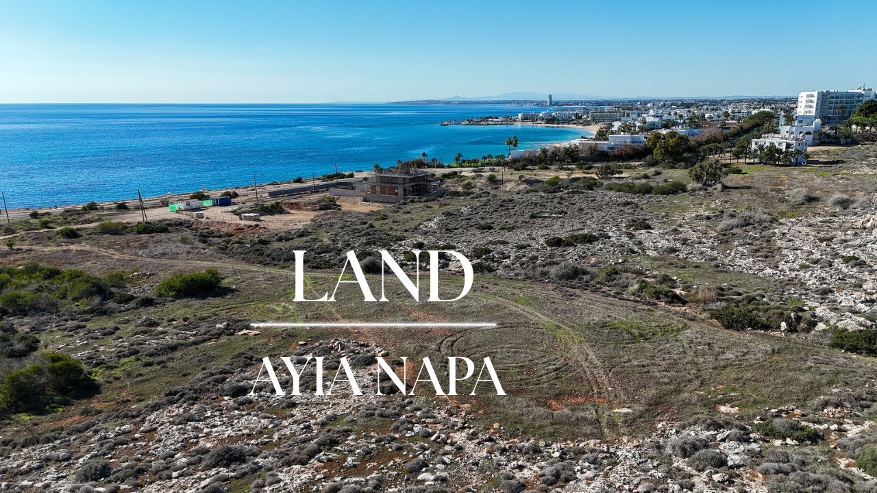 Prime Land in Ayia Napa by the sea