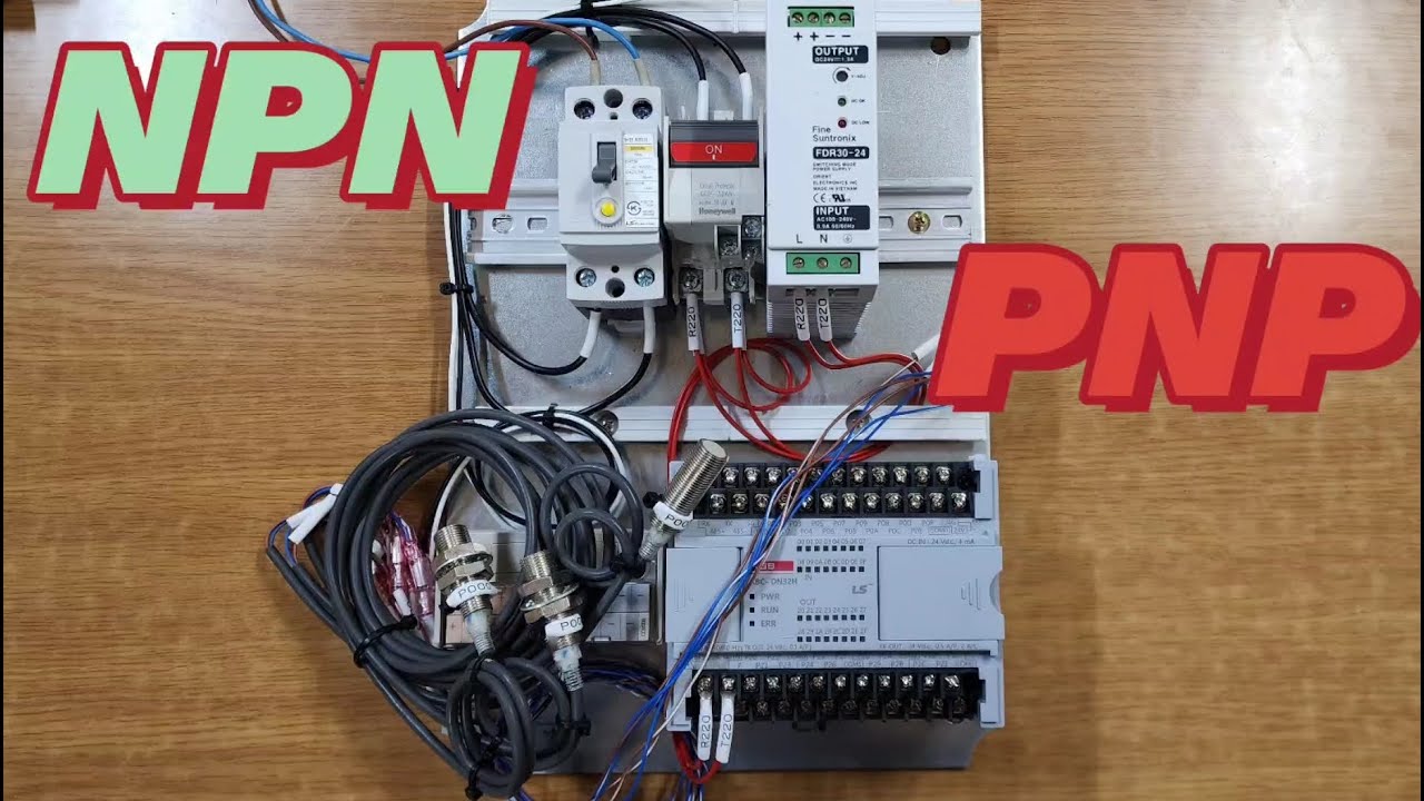 plc입력 NPN/PNP 모르면 배선은 어떻게할까? PX(근접센서),PB(스위치)배선보여드려요.