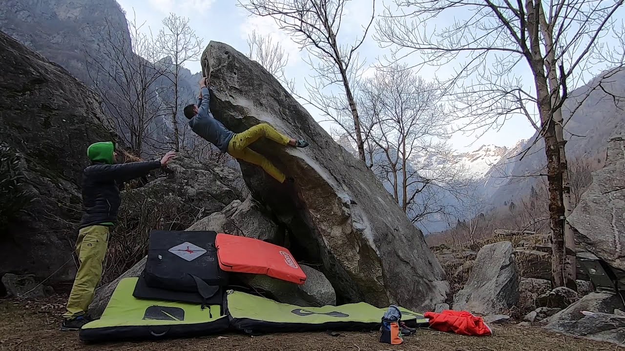 Pole Pole, 7a+. Val Masino