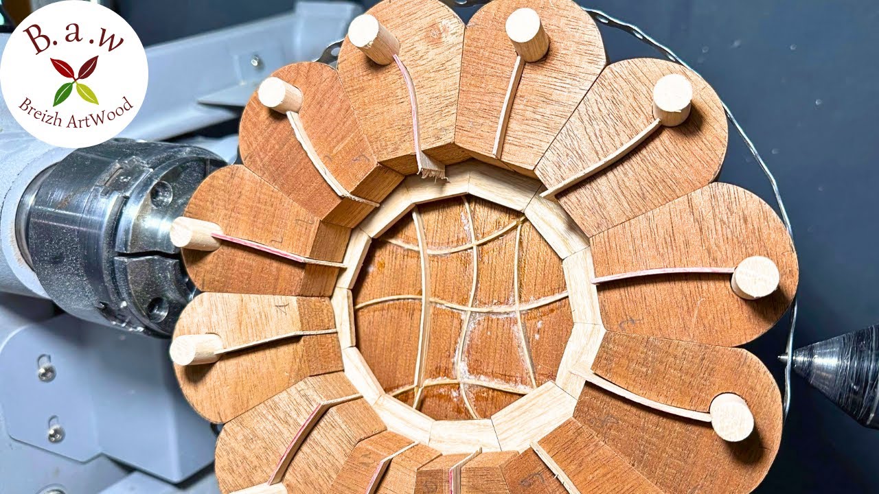 CREATIVE Exploration : My UNIQUE Woodturning Process !😉