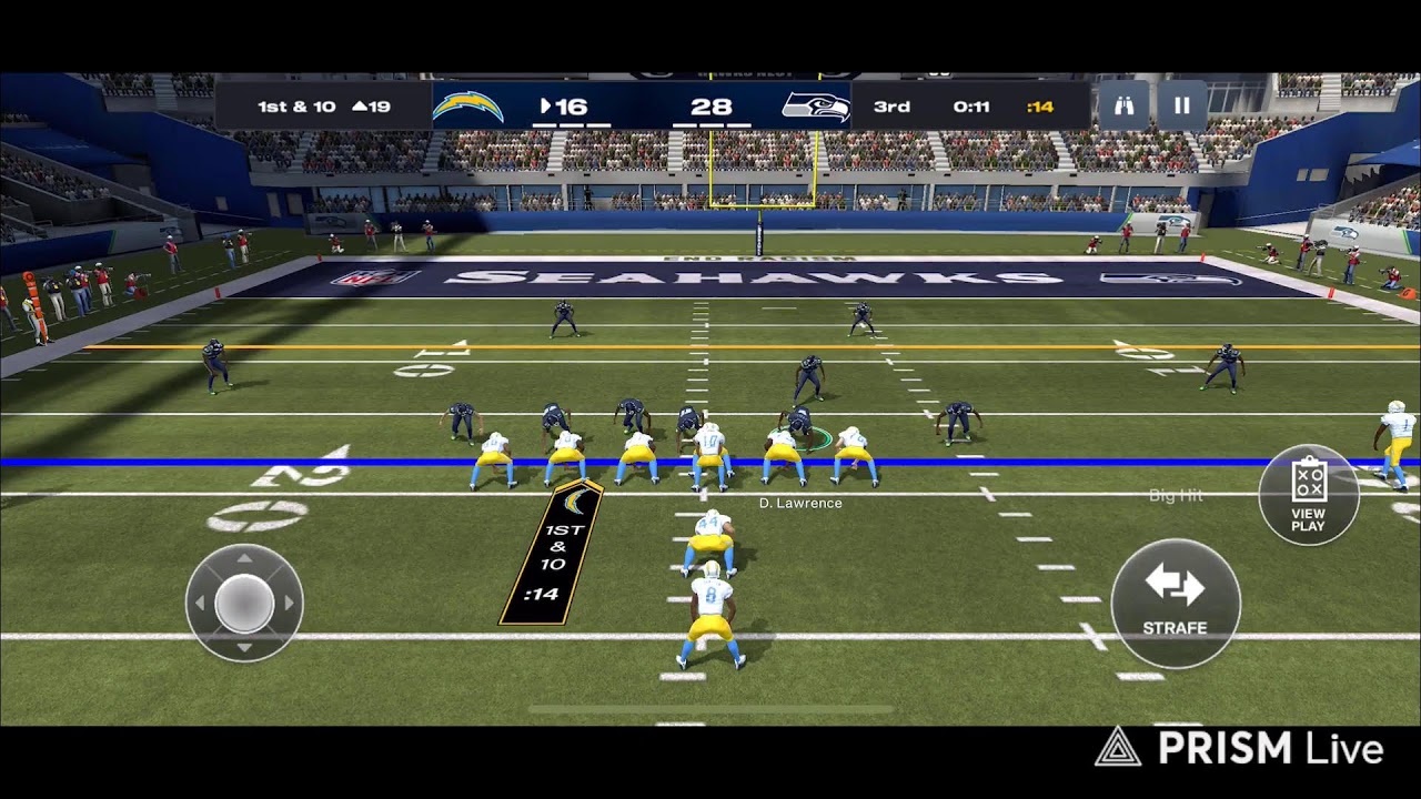 Chargers @ Seahawks Week 15 Season 1