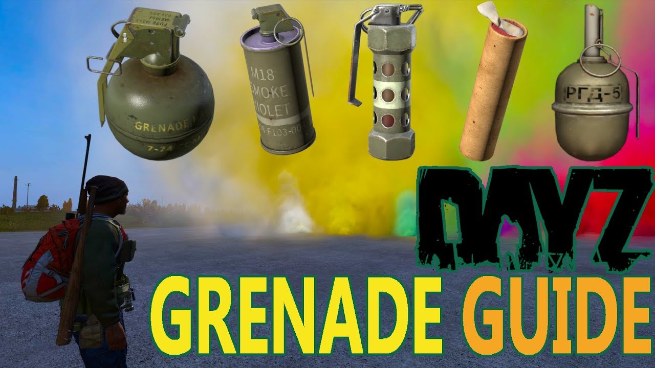 The DayZ Grenade Guide for PC, Xbox, & PS4 (1.04)