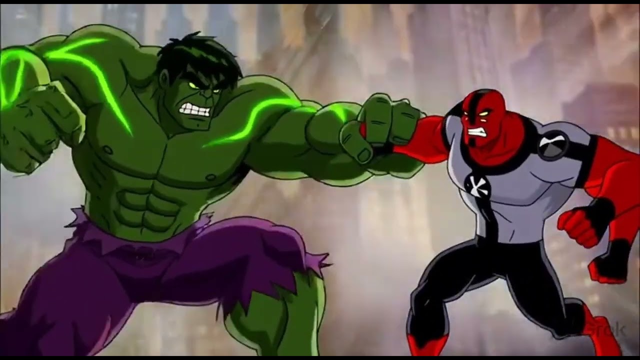 Hulk vs Forearms fight scene.... Ai generated video.. 