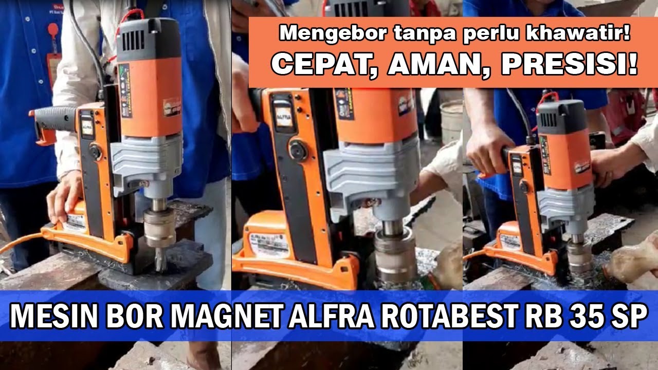 Mesin Bor Magnet ALFRA Rotabest RB 35 SP