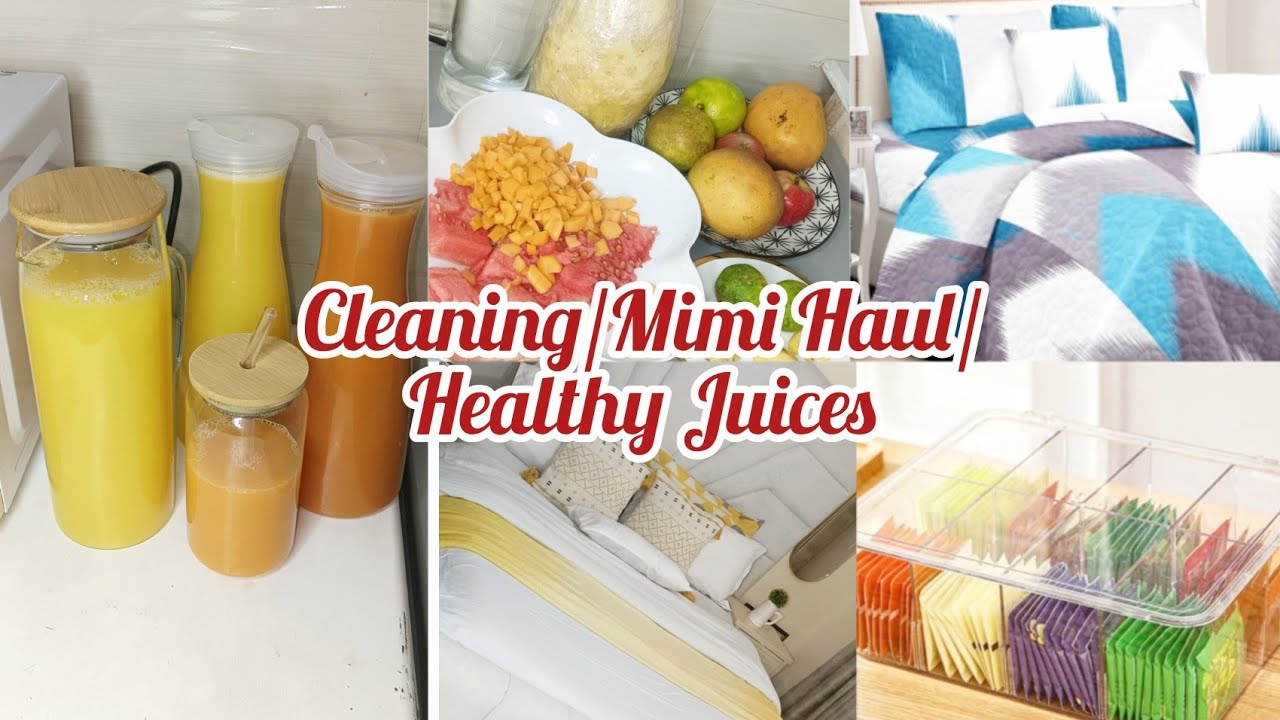 CLEANING MOTIVATION/KAMUKUNJI HAUL/HEALTHY NATURALJUICES #cleaning #healthylifestyle #juice #haul
