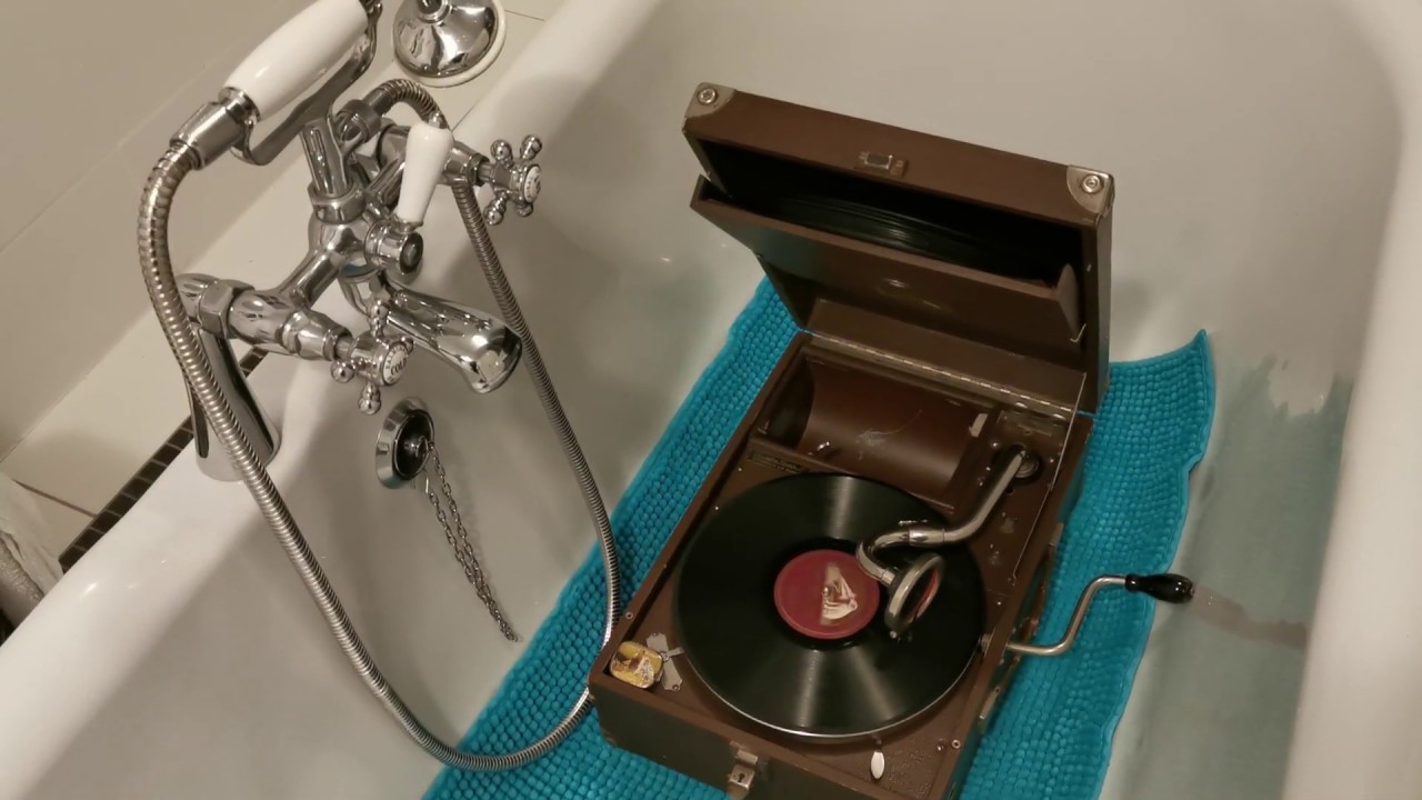 Anchors Aweigh - United States Navy Band - HMV 78rpm - HMV 101J - Bathtub Recording