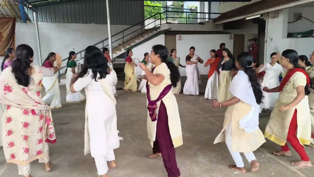 Thiruvathira Dance | Onnichonam 2025 | SMOC Gudalur | Onam Celebration