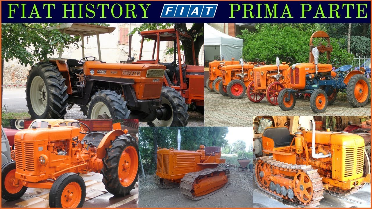 Fiat Trattori History - Fiat ➡️ FiatAgri - Prima Parte