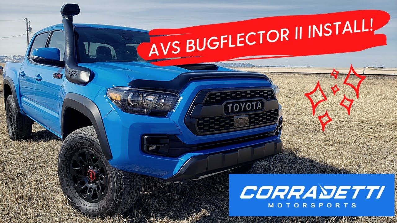 AVS BUGFLECTOR II Install