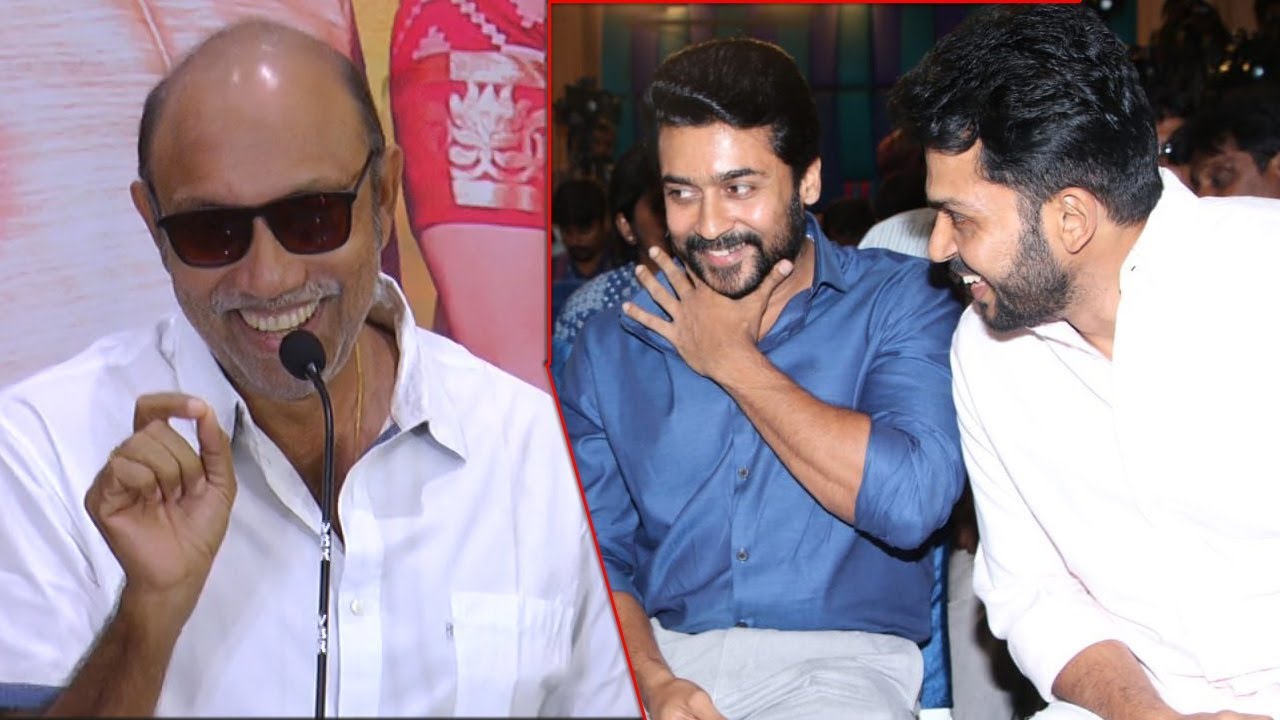 சூர்யா கார்த்தி முன்னிலையில் சிவகுமாரை கலாய்த்த சத்யராஜ் | Kadaikutty Singam Success Meet