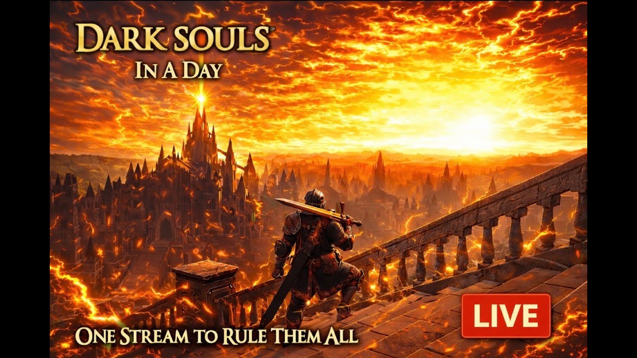 Dark Souls Remastered In One Stream | Full Playthrough (vertical)