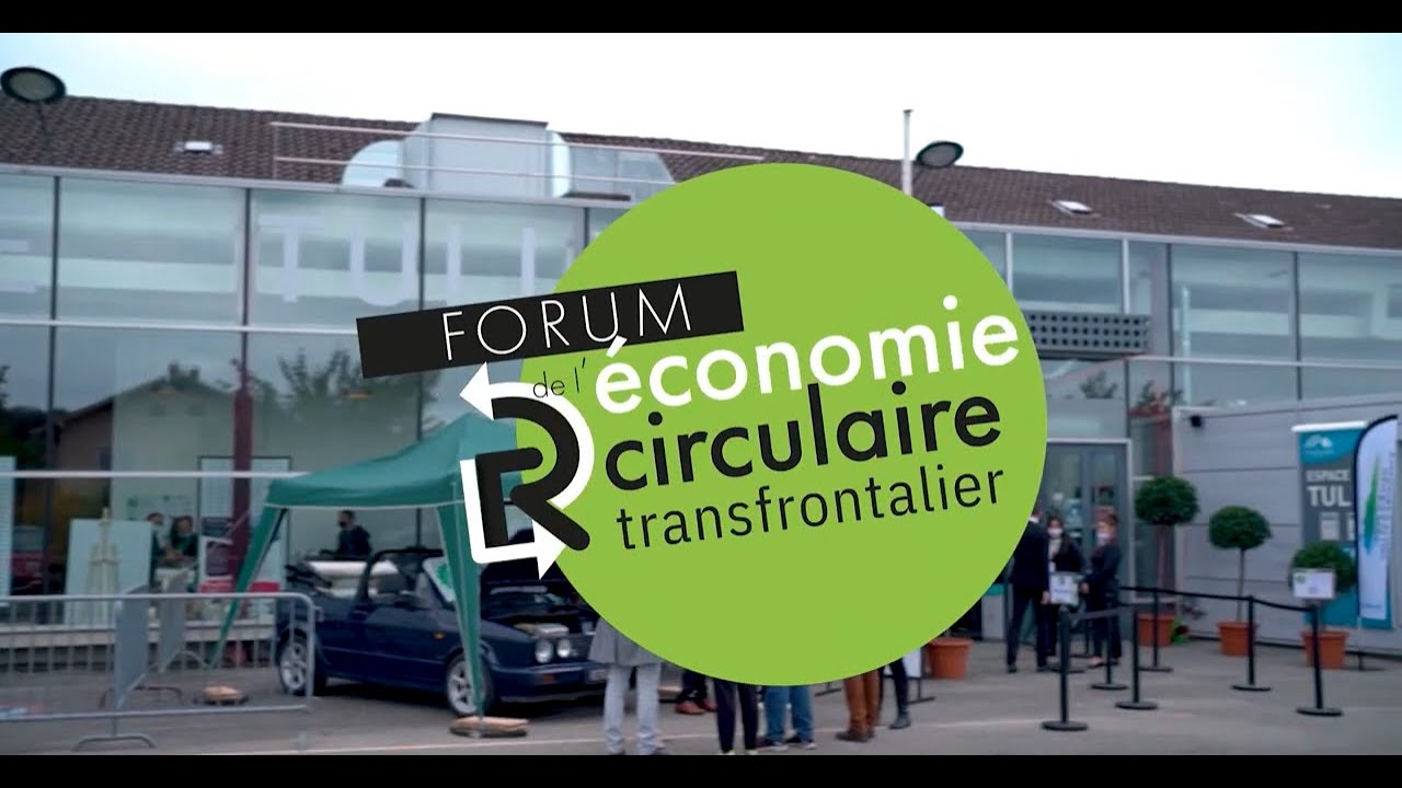 AFTERMOVIE du 1er forum de l'économie circulaire transfrontalier à Thonon (08/10/2021)