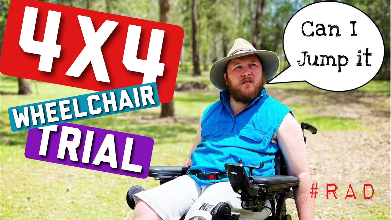 X8 Magic mobility wheelchair trial… I almost rolled it…