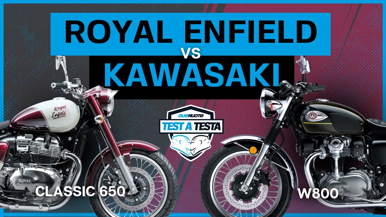 Test a Testa #23 - Kawasaki W800, Royal Enfield 650