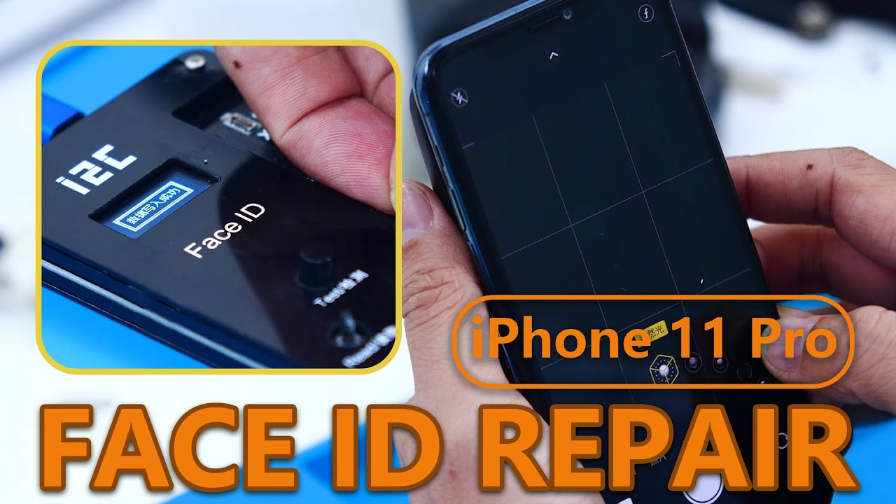 iPhone 11 Pro Face ID repair After Water Damage-vlog
