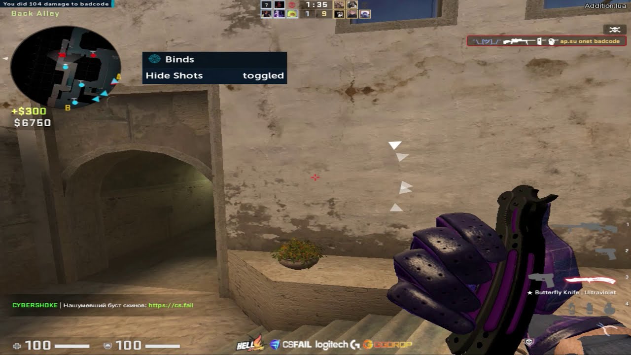 hvh highlights ft. neverlose (ssg only)