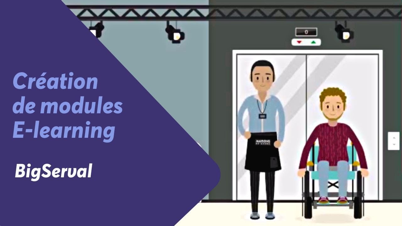 Exemple de réalisation de module E-learning - Bigserval, Paris