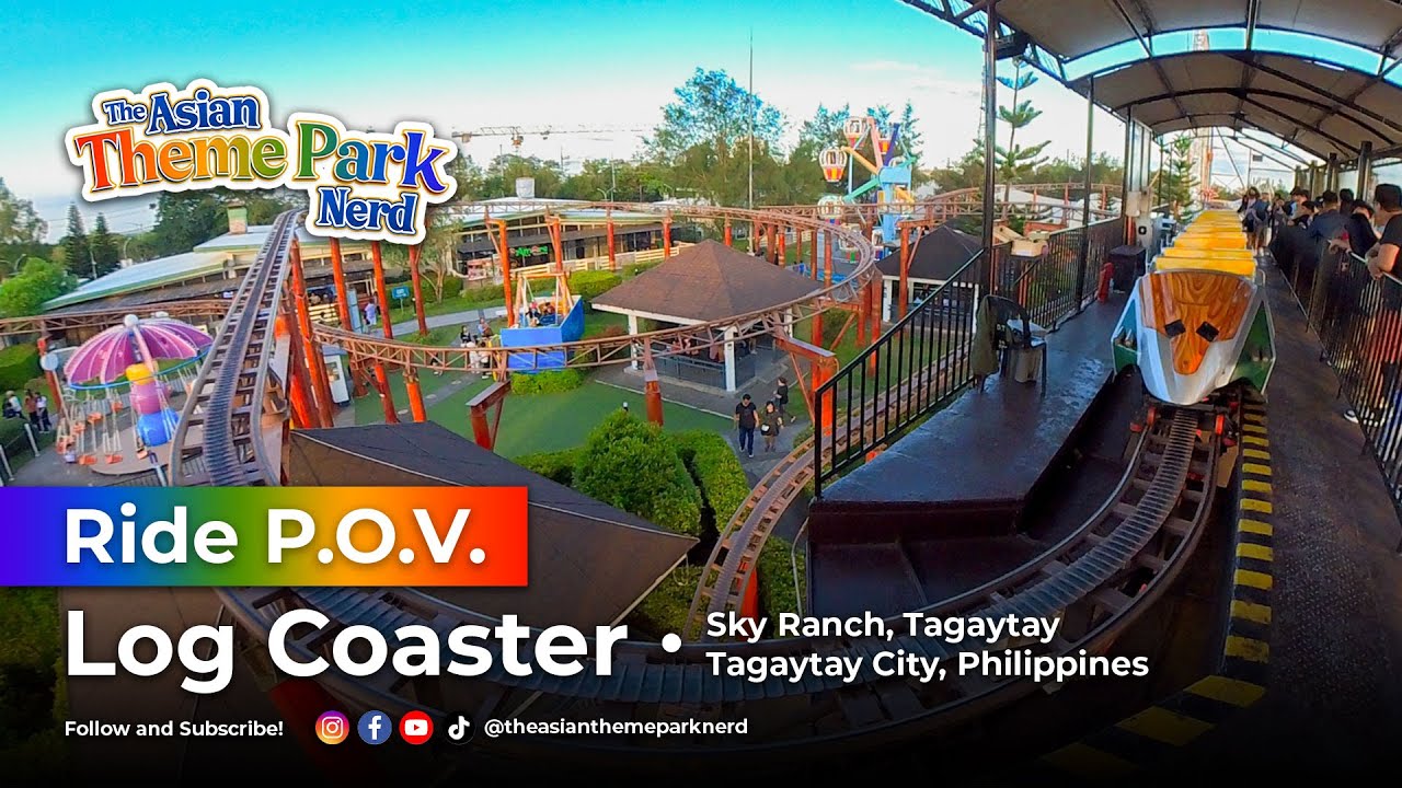 LOG COASTER | ON RIDE POV | SKY RANCH TAGAYTAY