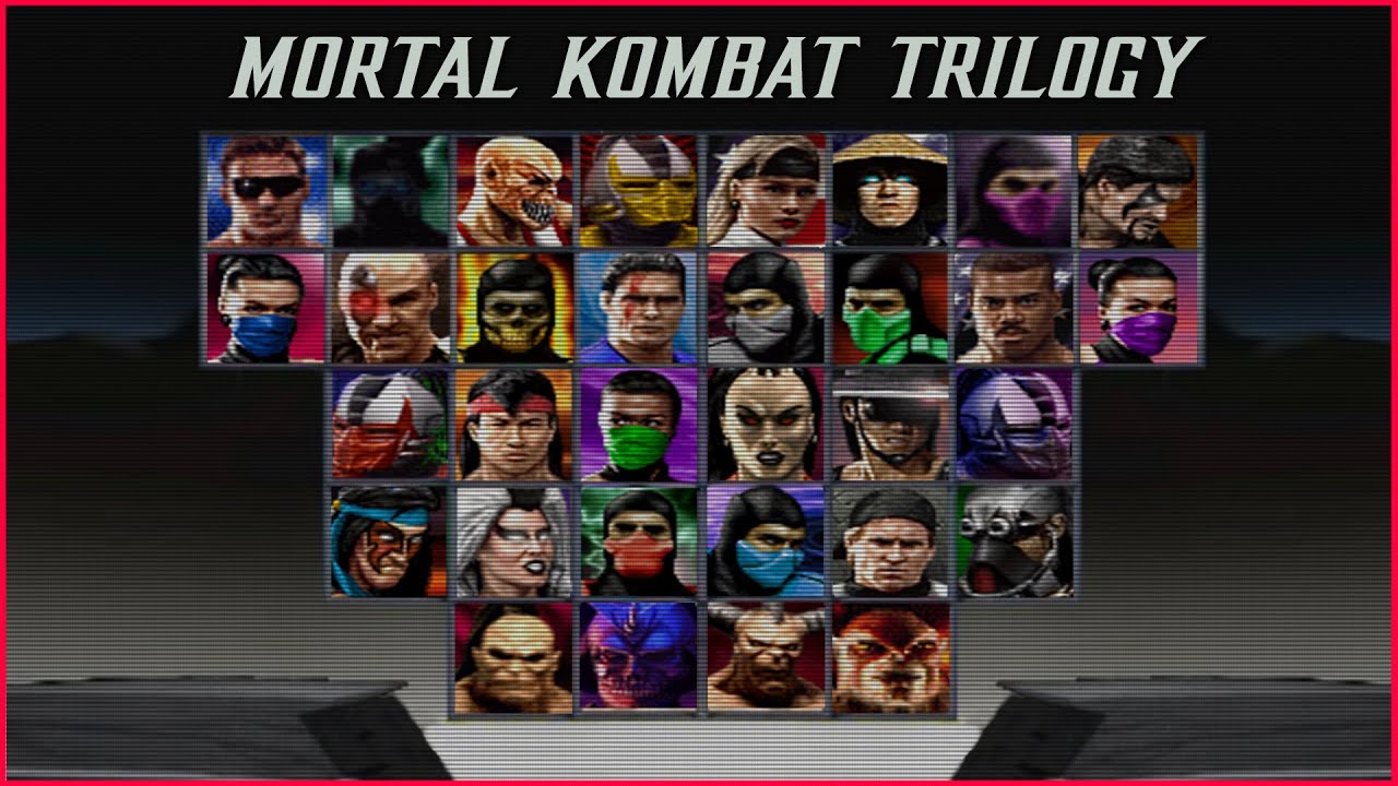 Mortal Kombat Trilogy - Character Select - Remake