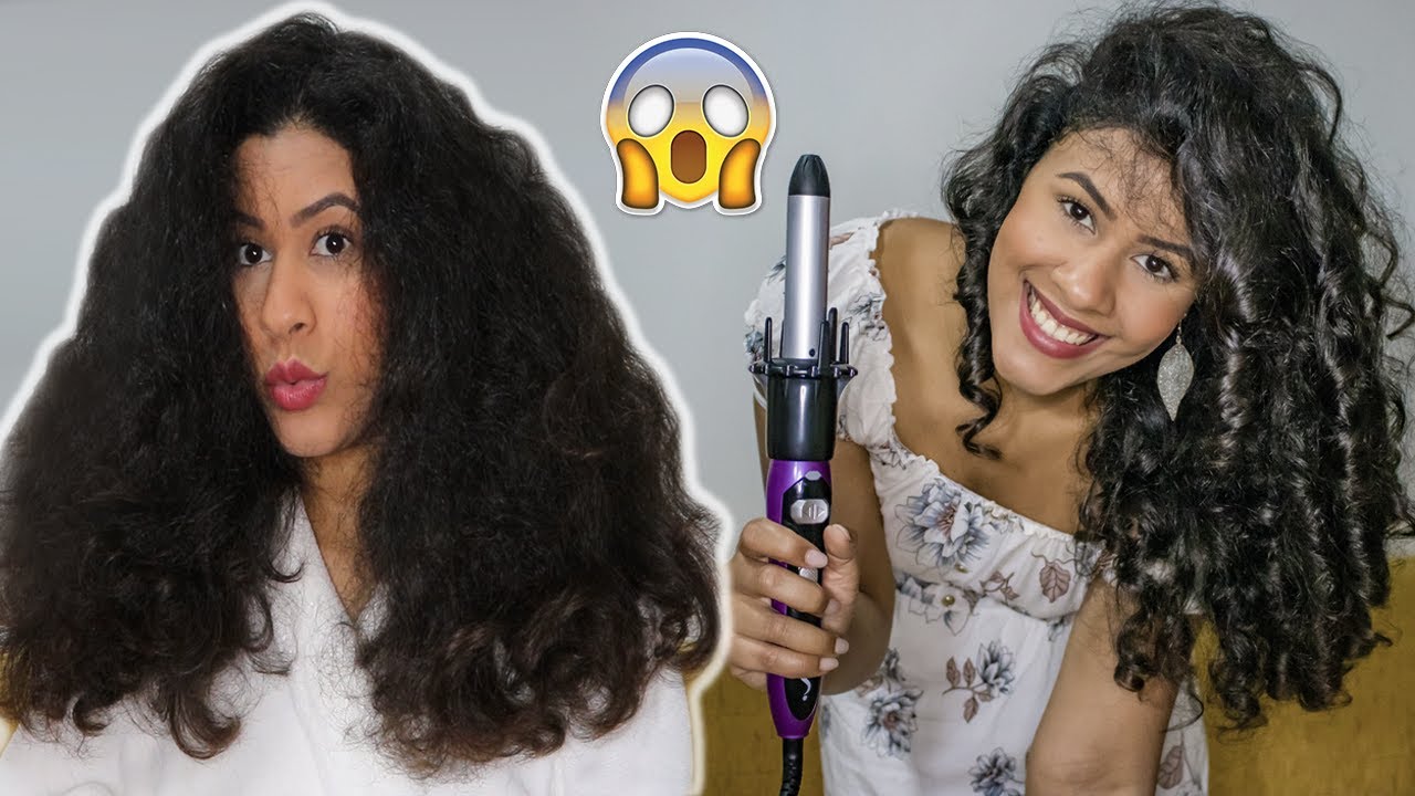 TESTANDO O MODELADOR DE CACHOS - CAROL CACHOS INCRÍVEIS - SEGREDO DELA