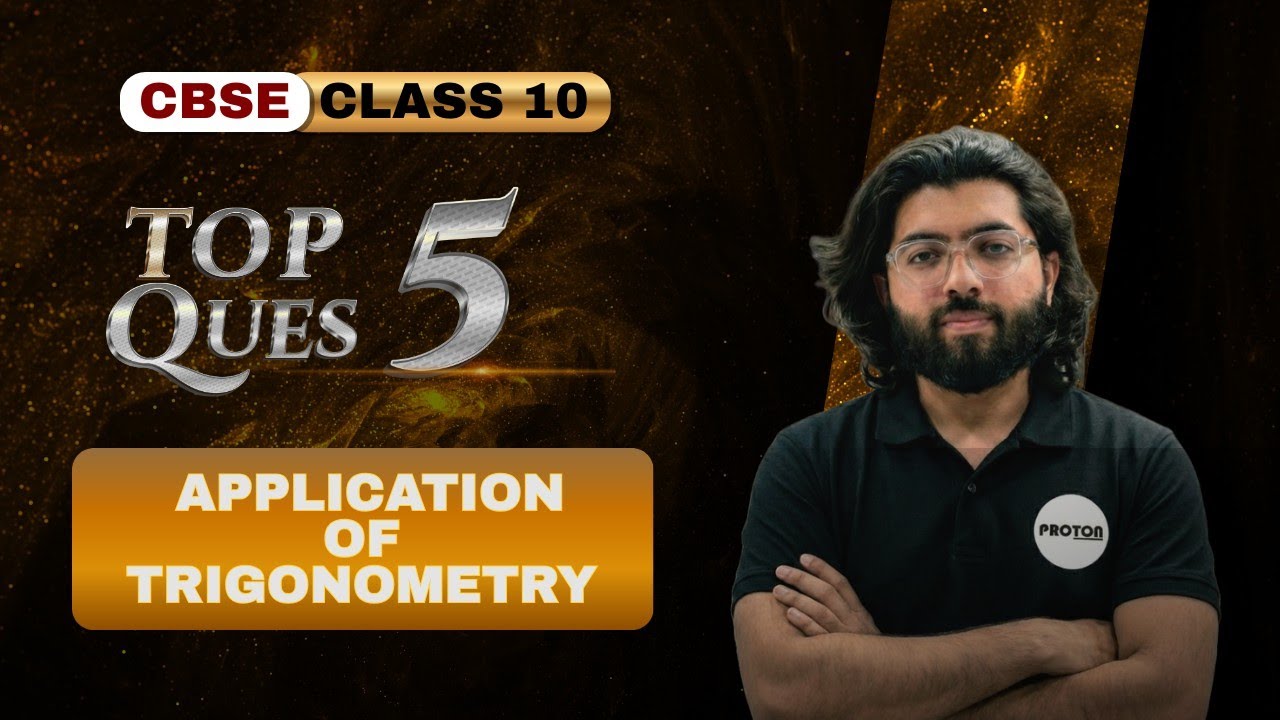 Top 5 Questions of AOT | Class 10 | Maths | PROTON ||
