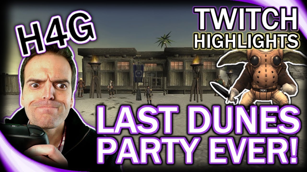 FFXI in 2018 - My Last Dunes Party! - Twitch Highlights