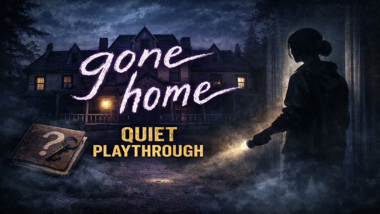Gone Home | Quiet Playthrough | Settle In… Something Isn’t Right