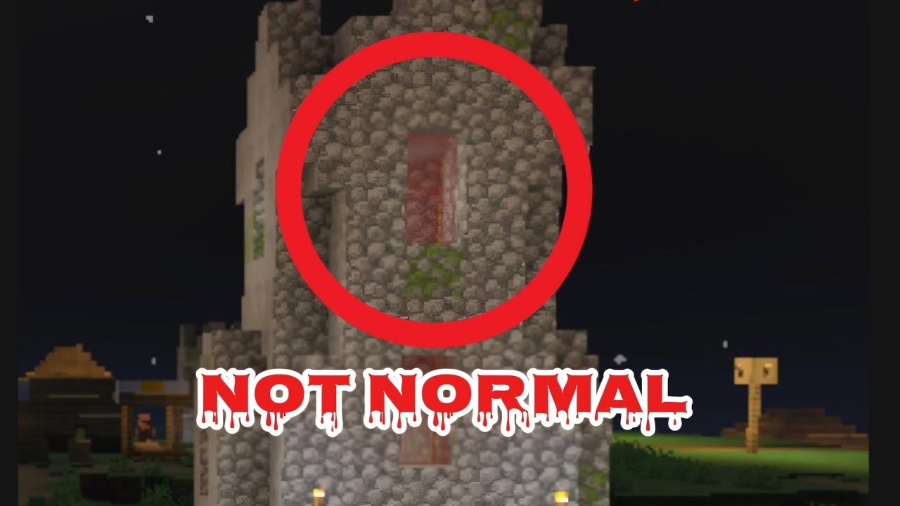 SECRET SCARY CHURCH IN MINECRAFT!? WHAT'S INSIDE? (WILL SHOCK YOU)