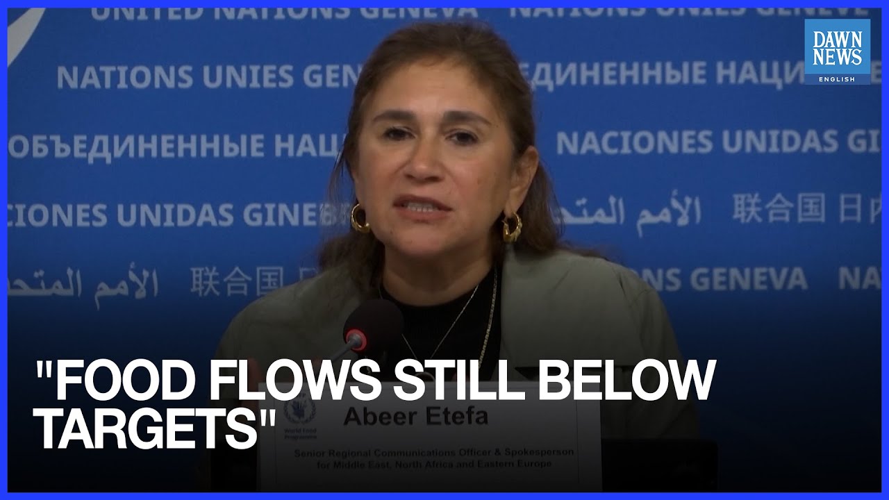 Food Flows into Gaza Still Far Below Targets, World Food Programme says | Dawn News English