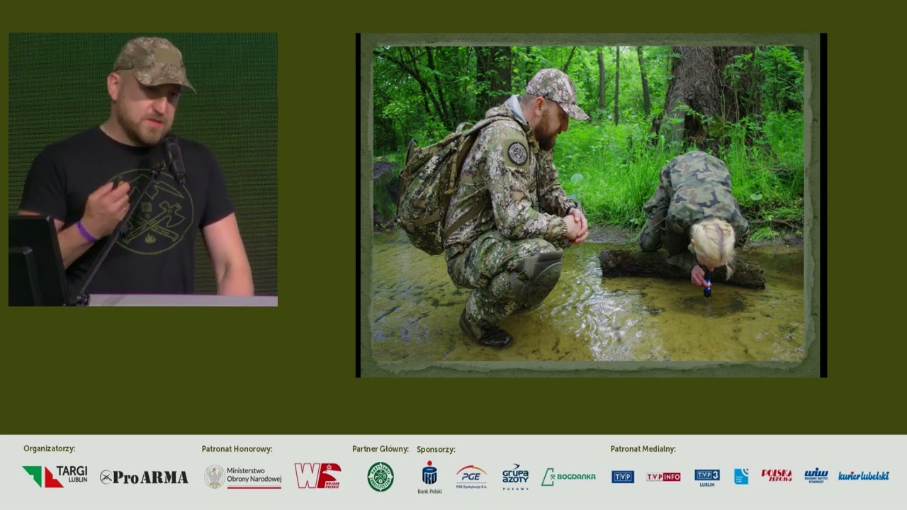 Prelekcja - Militaria Pro ARMA 2023r. Działania w sytuacjach kryzysowych w oparciu o survival.